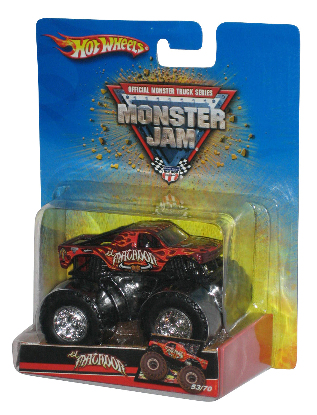 Hot Wheels Monster Jam (2007) El Matador Toy Truck #53
