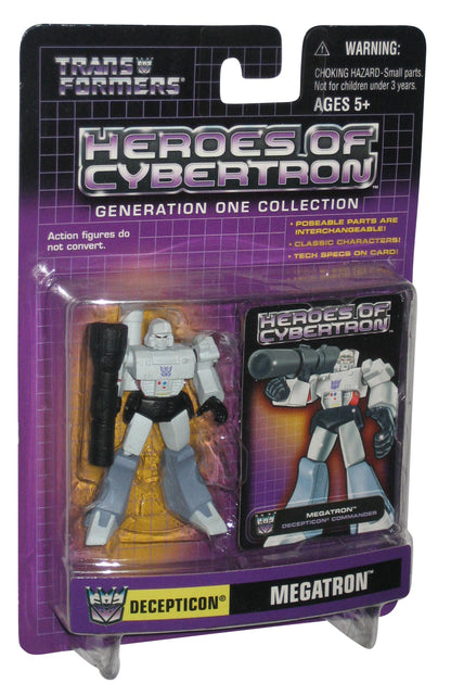 Transformers Heroes of Cybertron G1 Decepticon Megatron Figure
