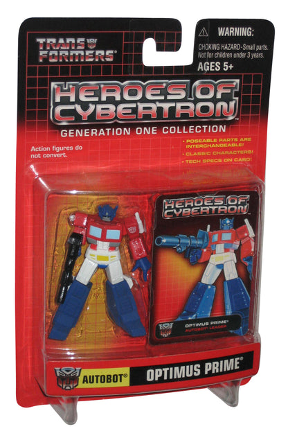 Transformers Heroes of Cybertron G1 (2001) Autobot Optimus Prime Figure w/ Black Gun