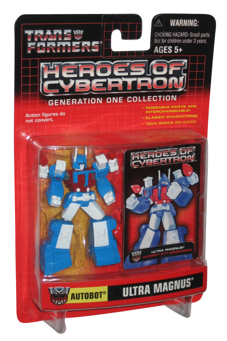 Transformers Heroes of Cybertron G1 (2001) Hasbro Autobot Ultra Magnus Figure
