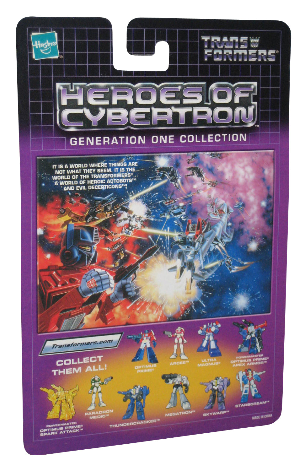 Transformers Heroes of Cybertron G1 Thundercracker (2001) Hasbro Figure