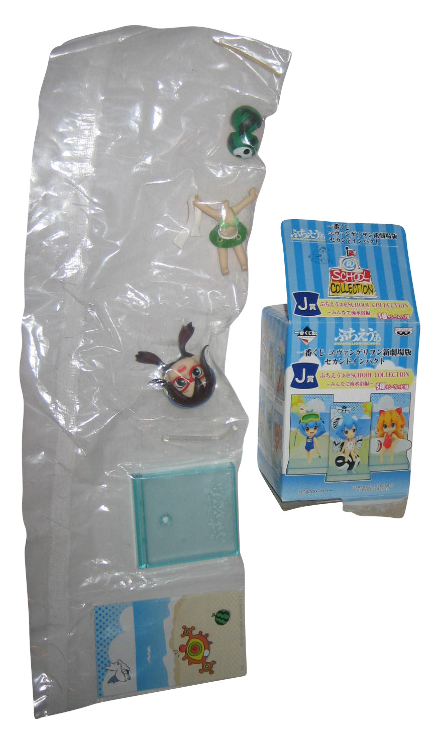 Evangelion Petit Eva School Mari Makinami Banpresto Japan Anime Mini Figure