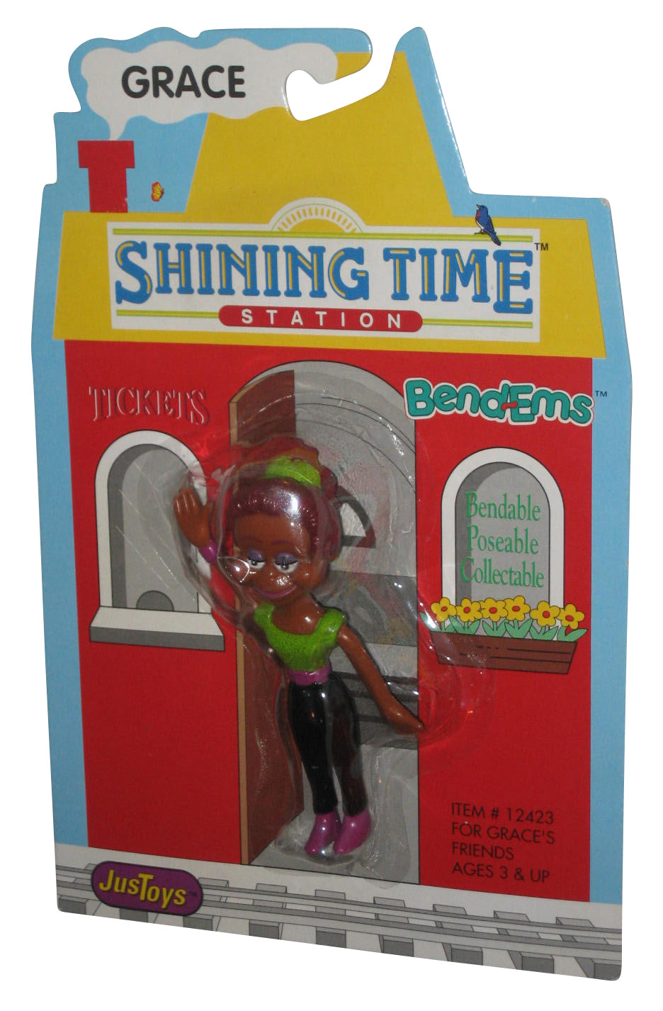 Thomas & Friends Tank Engine Shining Time Station Grace Bend Ems Figure