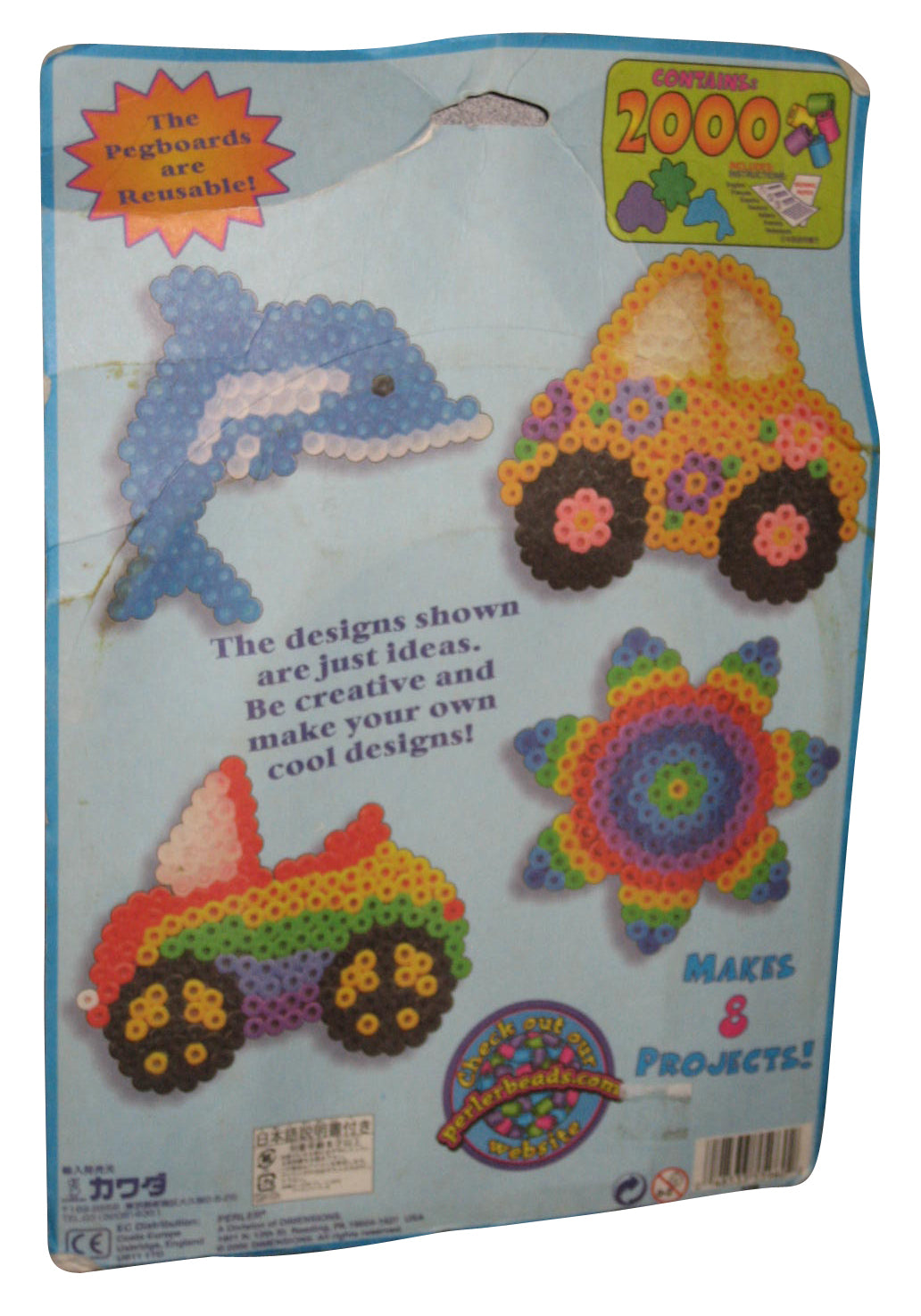Perler Fun Fusion Activity Kit Playful Shapes Toy Set