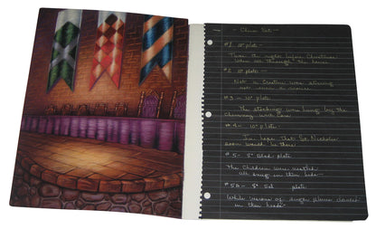 Harry Potter Mysterious Halls of Hogwarts Sticker Book - (4 Reusable Sheets of Stickers)