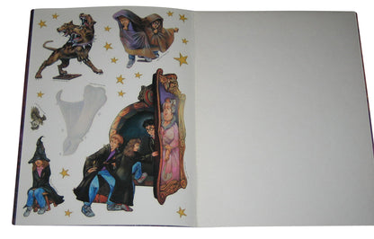 Harry Potter Mysterious Halls of Hogwarts Sticker Book - (4 Reusable Sheets of Stickers)