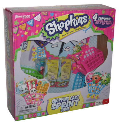Shopkins Shopping Cart Sprint (2015) Pressman Board Game
