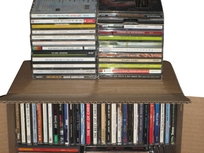 Mixed Lot of 92 Music CD's - (Country / Jazz / Hip Hop / Rock / Kids, etc.) - (A)