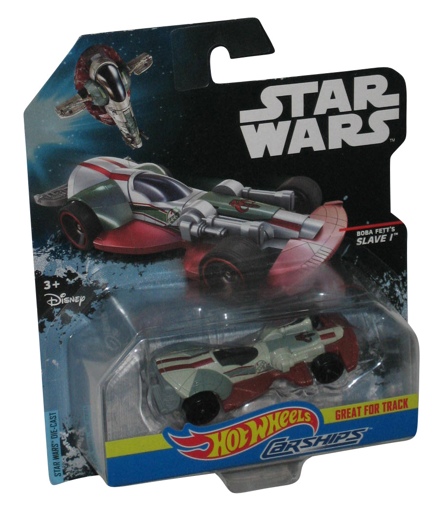 Star Wars Hot Wheels Boba Fett's Slave I Carship Toy Vehicle