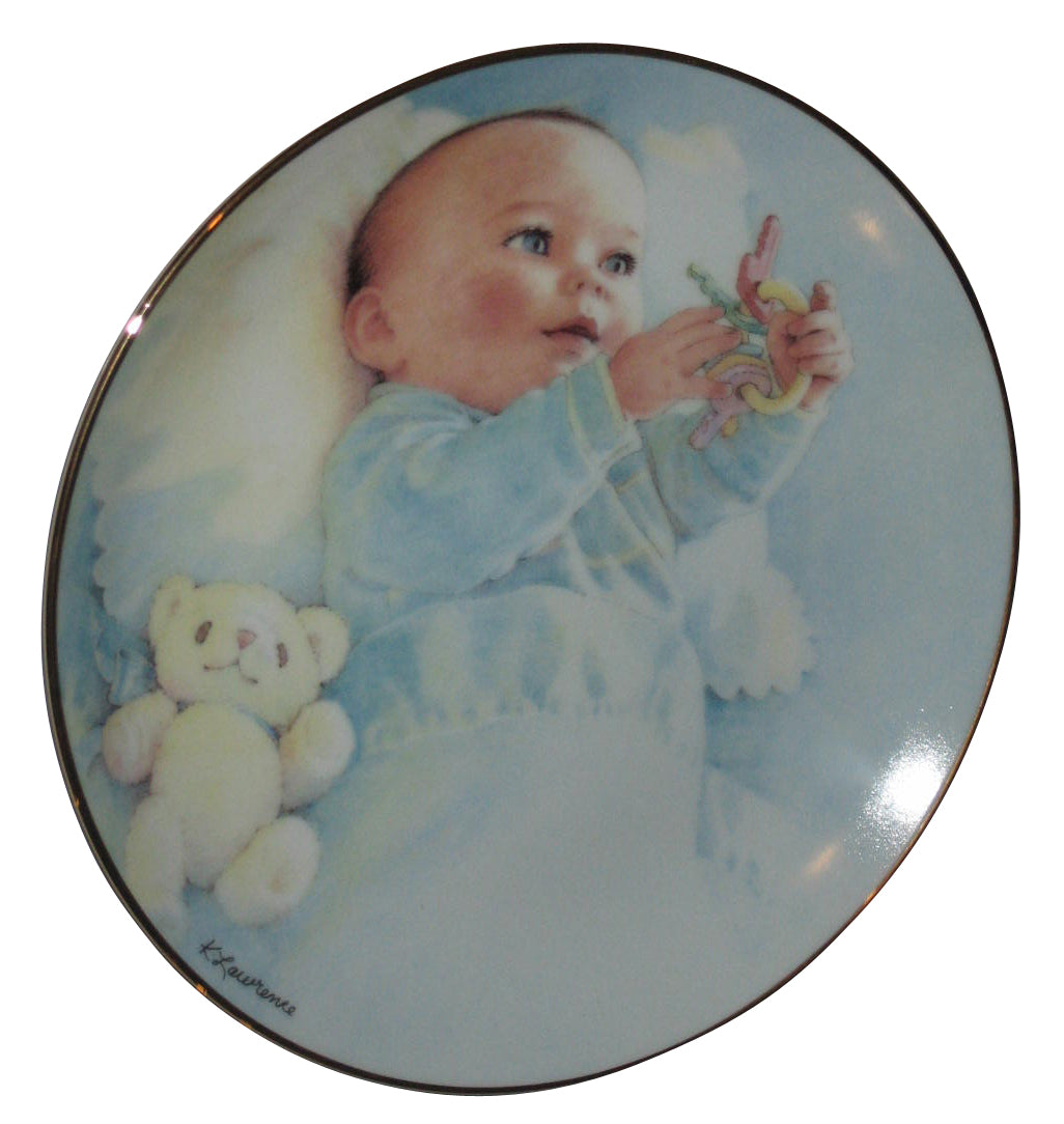 Baby's Keys by Kathy Lawrence Young Innocence (1991) Bradford Plate