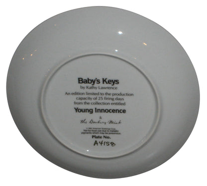 Baby's Keys by Kathy Lawrence Young Innocence (1991) Bradford Plate