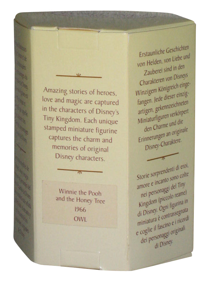 Disney Store Tiny Kingdom Winnie The Pooh Owl Mini Figure