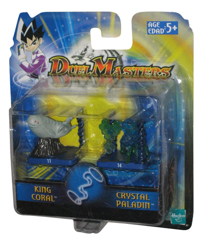 Duel Master King Coral & Crystal Paladin (2003) Hasbro Figure Set