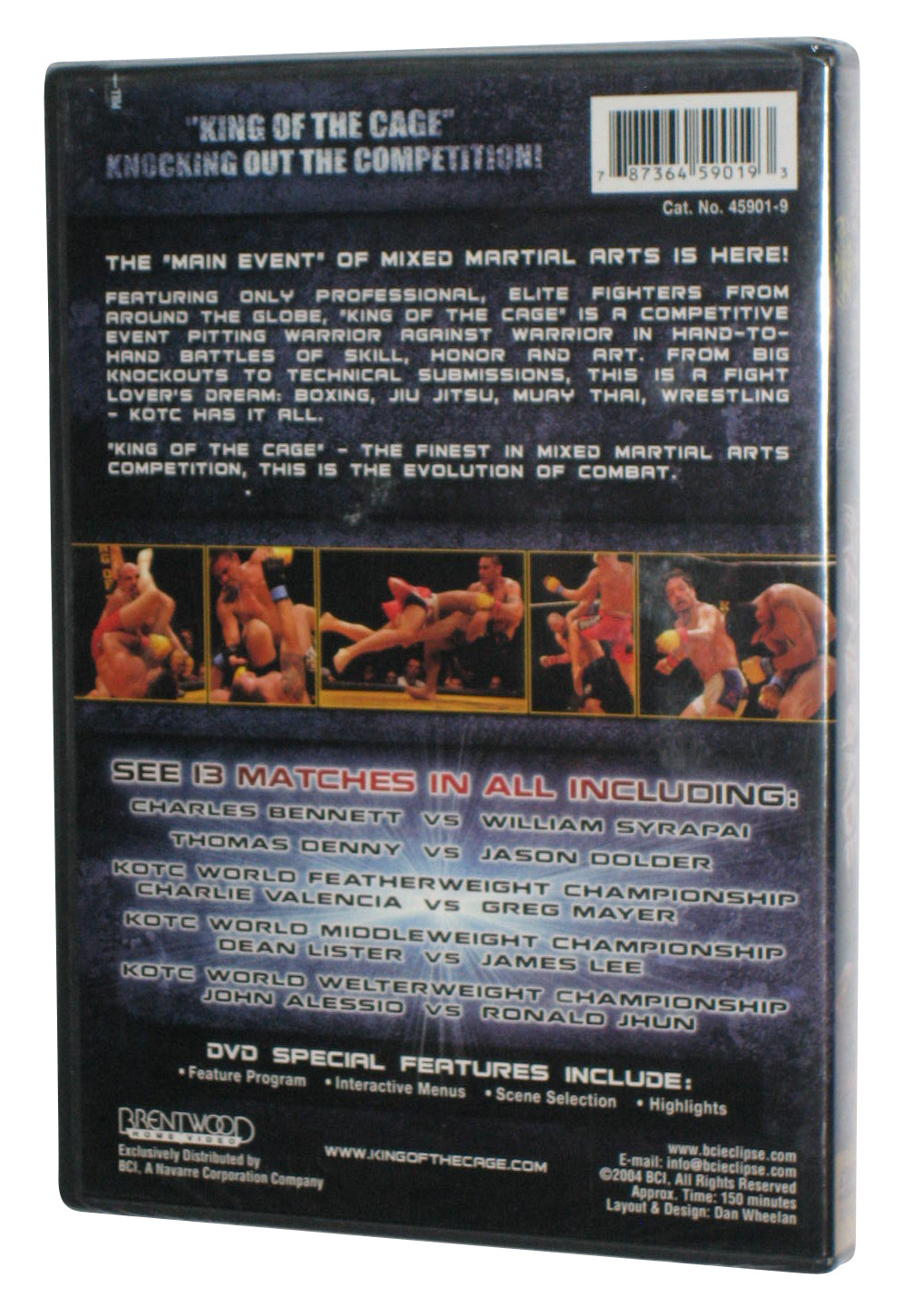 King of The Cage Renegade (2005) DVD
