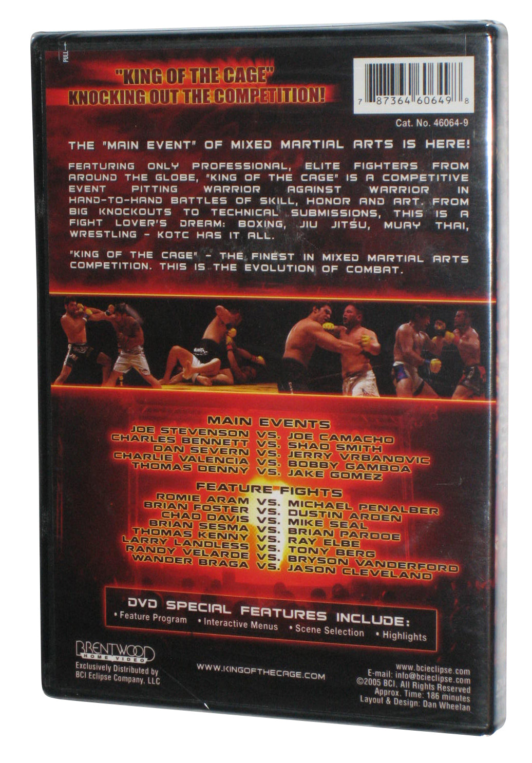 King of The Cage Aftershock (2005) DVD