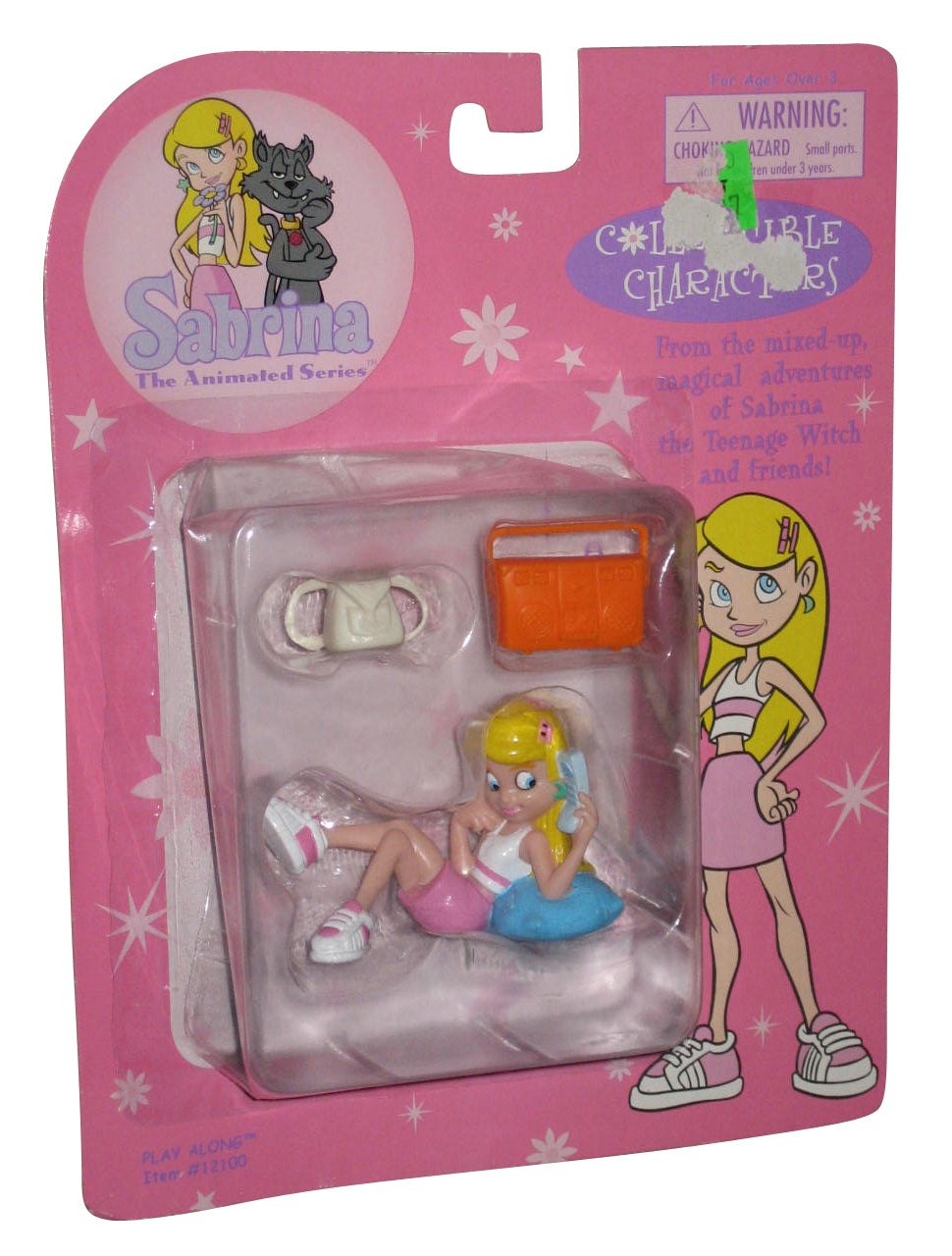 Sabrina The Teenage Witch Animated Relaxing (2000) Play Along Toys Figure