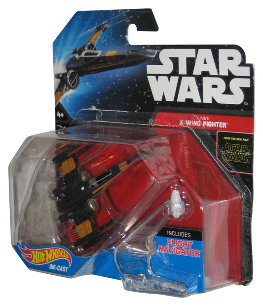 Star Wars Hot Wheels Poe's X-Wing Fighter (2015) Starships Toy Vehicle - (Plastic Loose From Card)