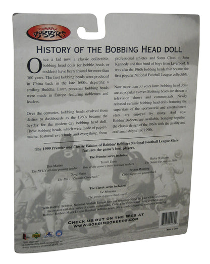 NFL Football Terrell Davis (1999) Premier Upper Deck Bobbin Bobbers Toy Figure