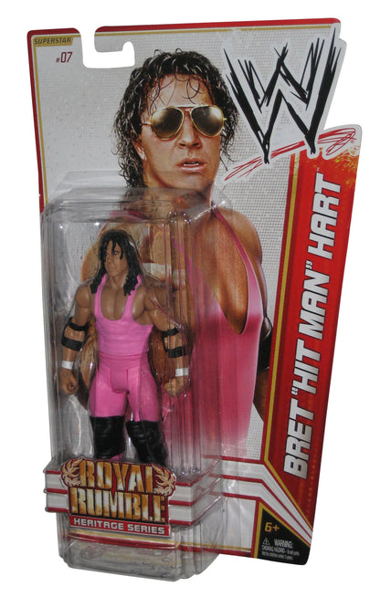 WWE Bret Hit Man Hart Series 14 Royal Rumble Heritage Superstar #07 Figure