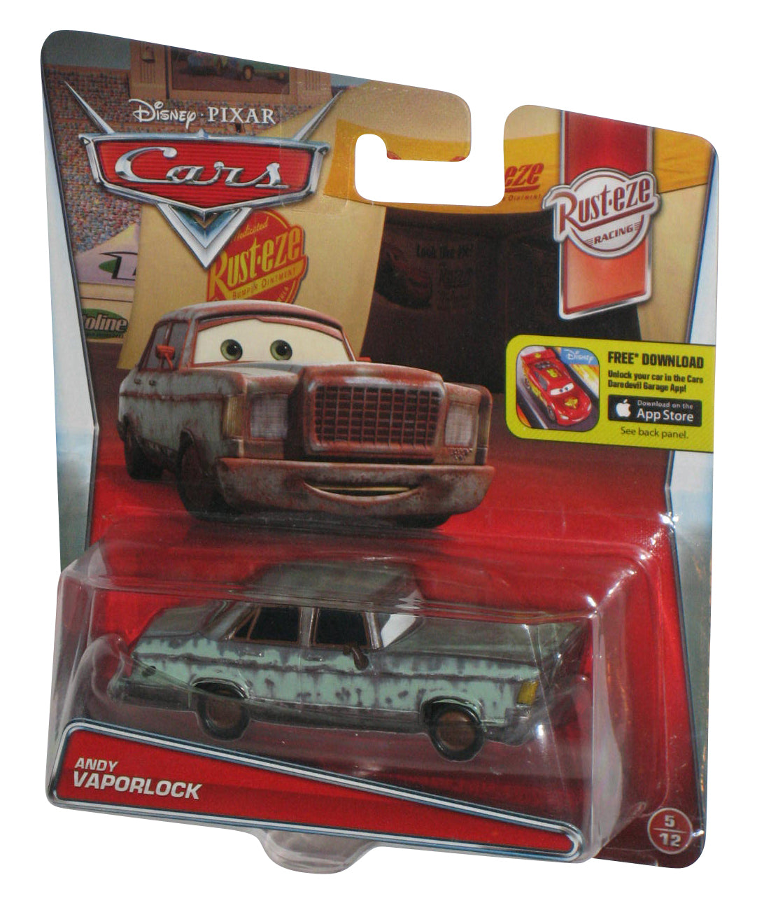 Disney Pixar Cars Movie Andy Vaporlock Die-Cast Vehicle Toy Car