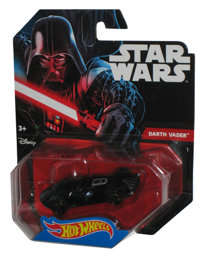 Star Wars Hot Wheels (2014) Mattel Darth Vader Character Car Toy Vehicle