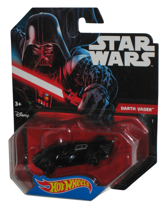 Star Wars Hot Wheels (2014) Mattel Darth Vader Character Car Toy Vehicle