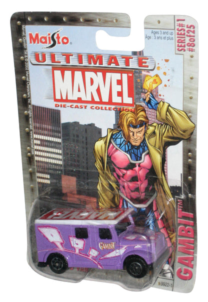 Marvel Maisto Ultimate Die-Cast Collection X-Men Gambit Armored Van Car #8 - (Blister Card Cut)