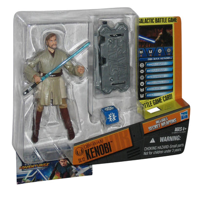 Star Wars Clone Wars Animated (2010) Obi-Wan Kenobi Figure SL12