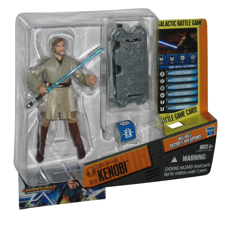 Star Wars Clone Wars Animated (2010) Obi-Wan Kenobi Figure SL12