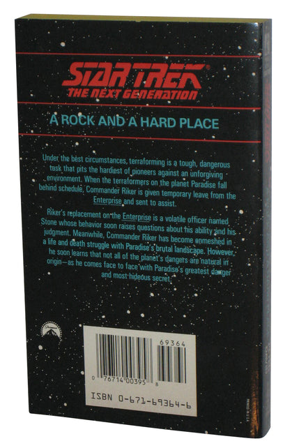 Star Trek The Next Generation Rock And A Hard Place #10 Paperback Book