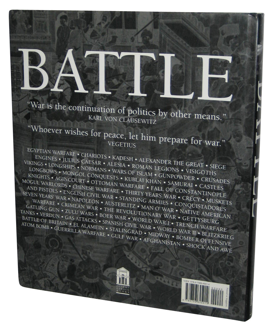 Battle A Visual Journey Through 5,000 Years of Combat by R.G. Grant Hardcover Book