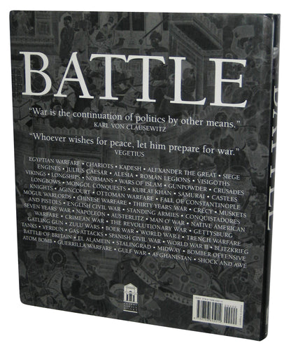 Battle A Visual Journey Through 5,000 Years of Combat by R.G. Grant Hardcover Book