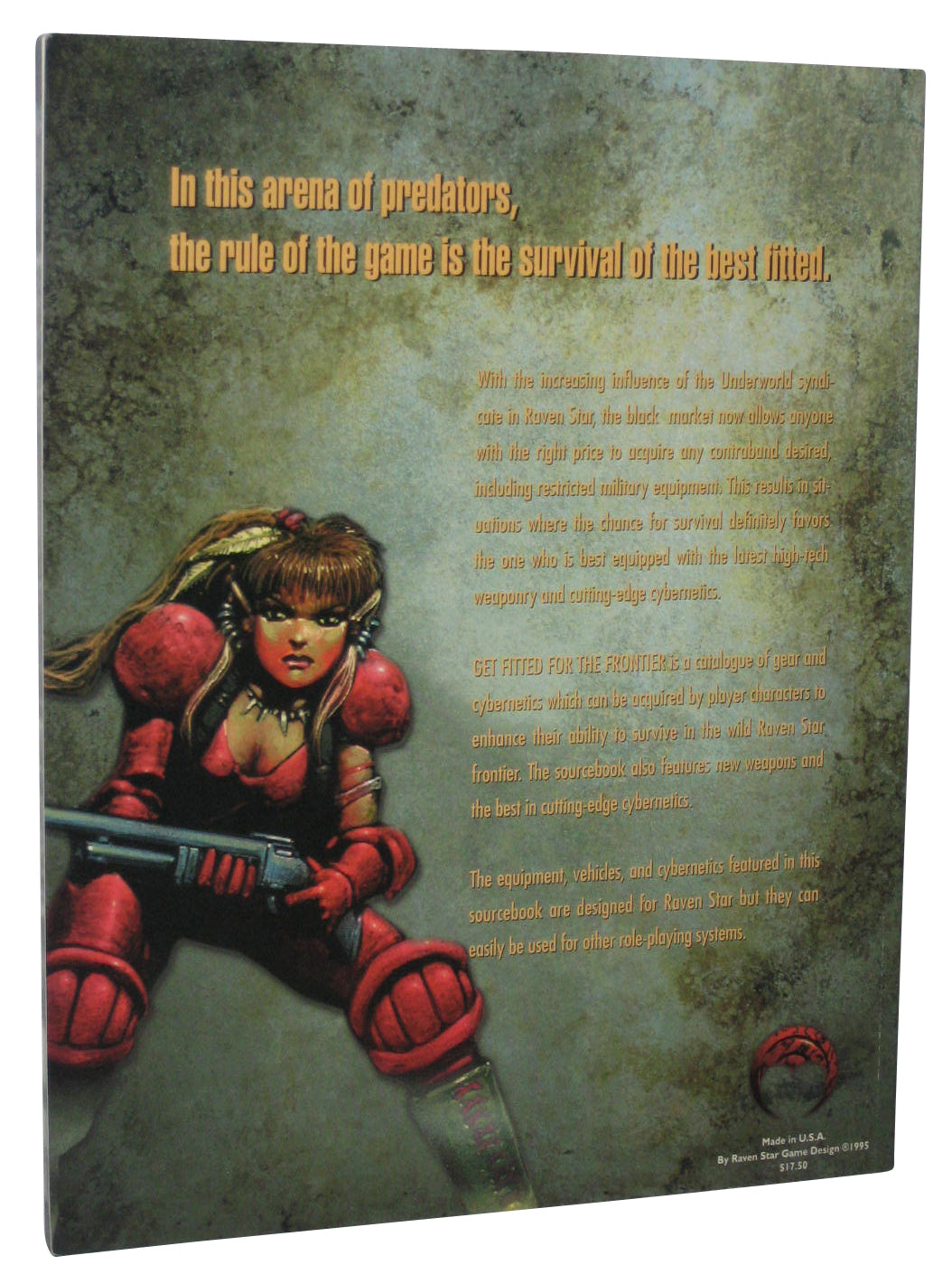 Get Fitted For The Frontier A Raven Star Sourcebook Paperback Book 1100