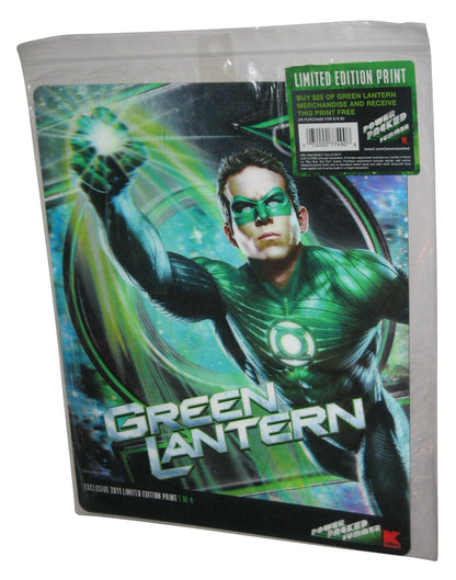 DC Comics Green Lantern Movie (2011) Lenticular 11" x 14" Limited Edition Print