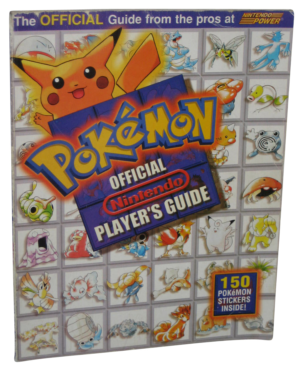 Pokemon Nintendo Power Player's Strategy Guide Book w/ Some Stickers