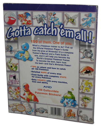 Pokemon Nintendo Power Player's Strategy Guide Book w/ Some Stickers