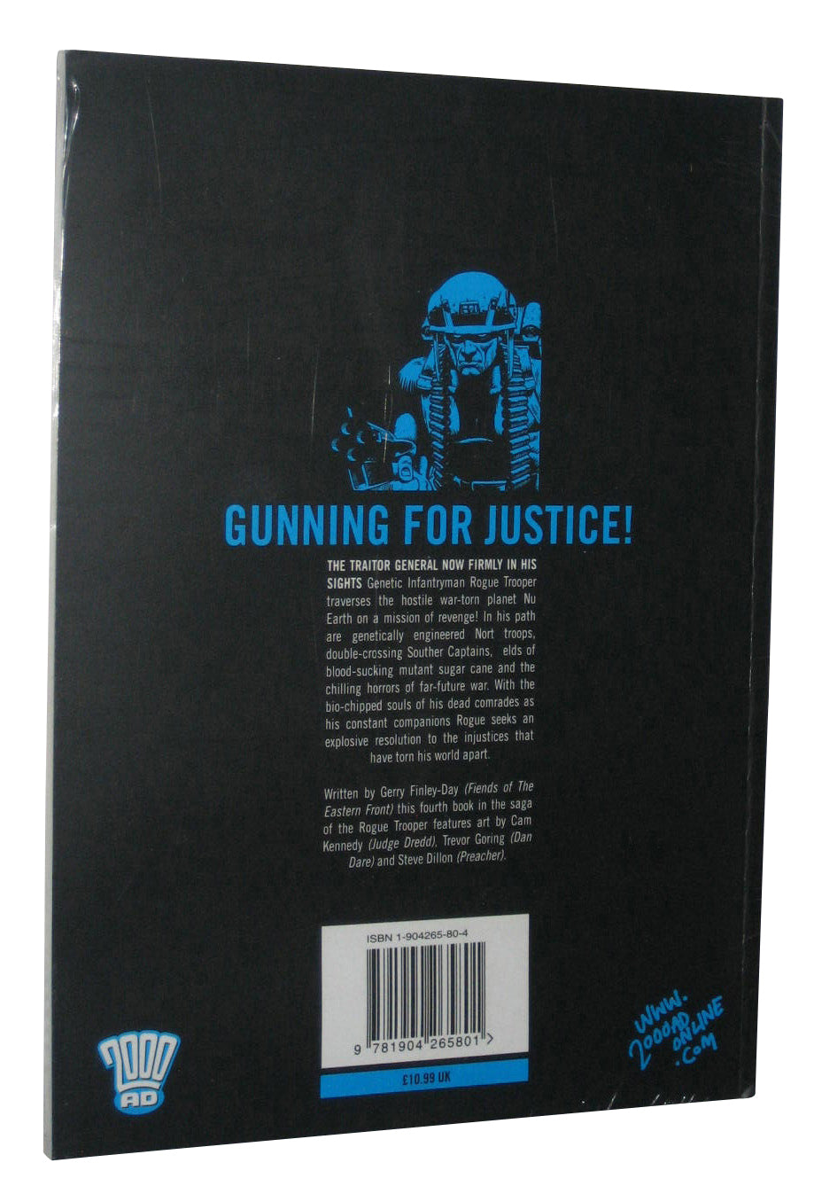 Rogue Trooper To the Ends of Nu Earth Paperback Book - (Gerry Finley-Day)