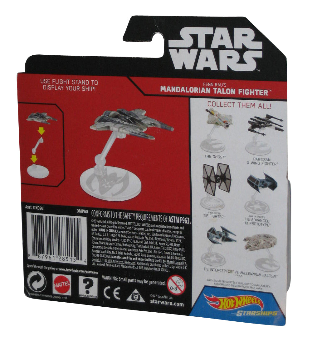 Star Wars Rebels Hot Wheels Fenn Rau's Mandalorian Talon Fighter Vehicle Toy -