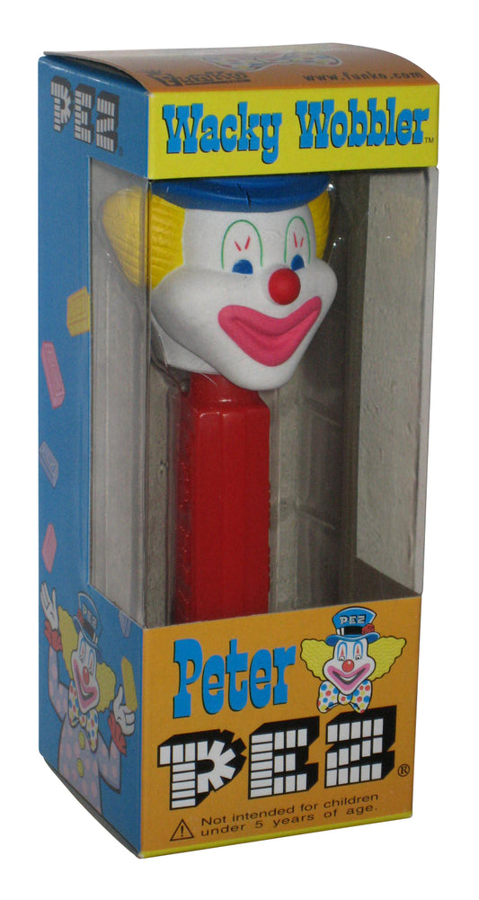 Peter Pez Clown (2003) Funko Wacky Wobbler Bobblehead Figure
