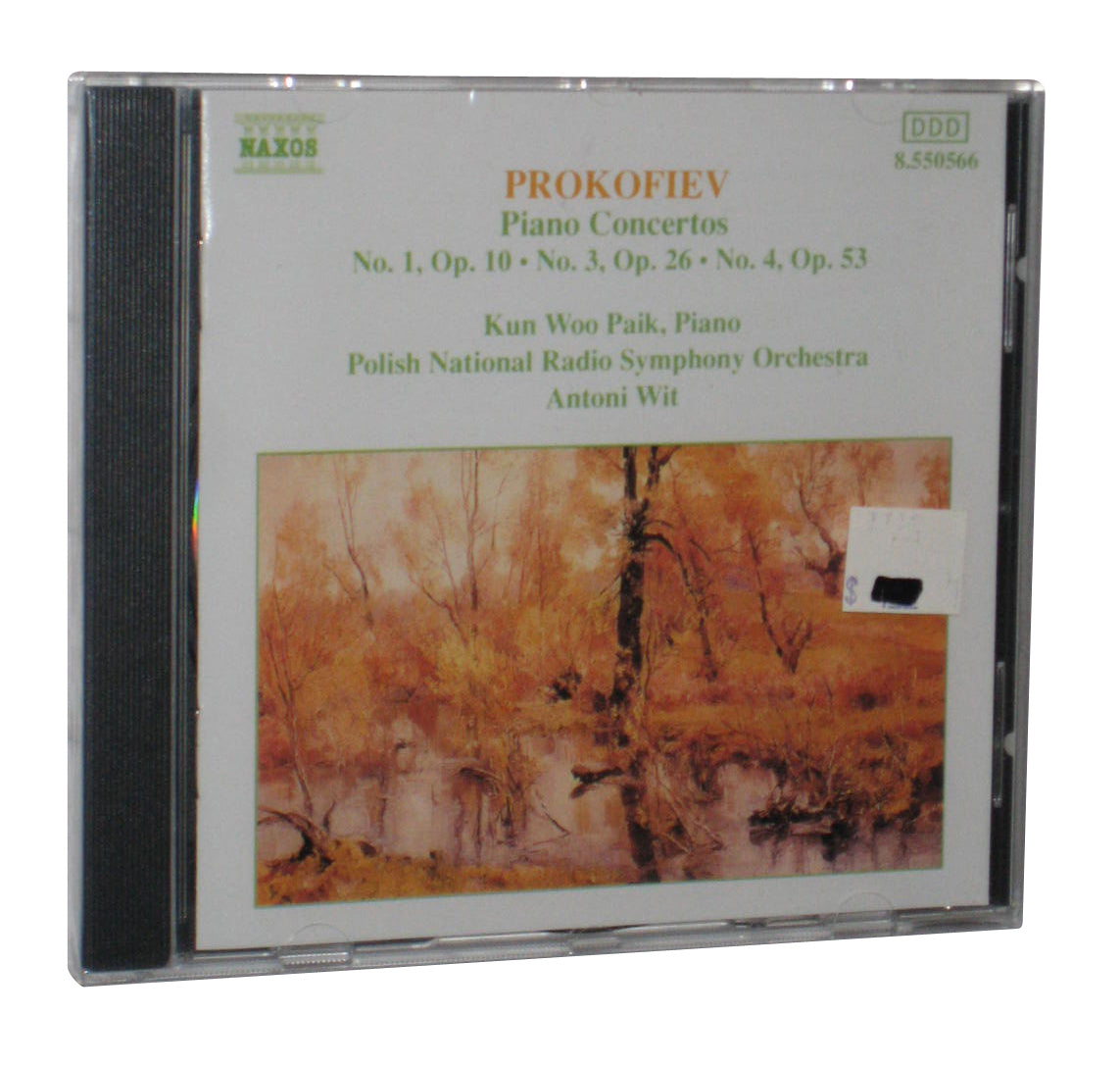 Kun-Woo Paik Klavierkonzerte 1+3+4 Music CD