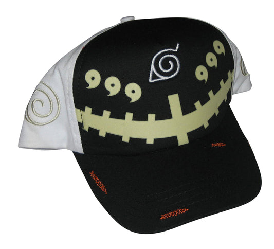 Naruto Shippuden Bijumode Pattern Black & White Anime Hat GE-32034