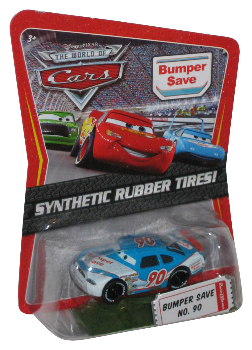 Disney Pixar Cars Sythentic Rubber Tires Bumper Save Die Cast Mattel Toy Car - (Dented Plastic)