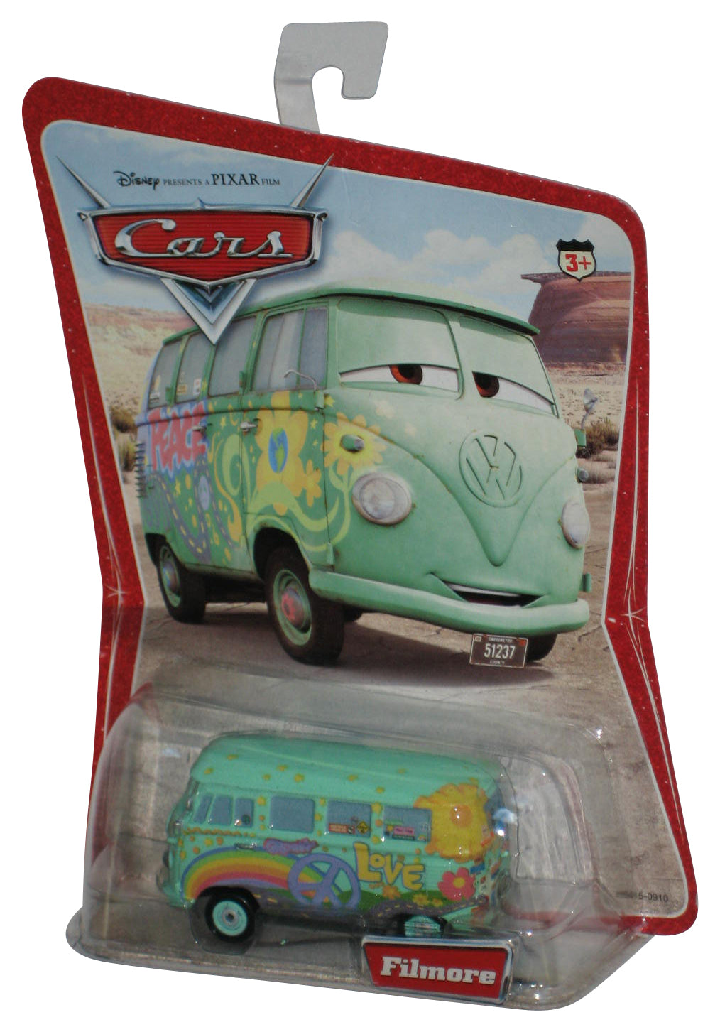 Disney Cars Movie Filmore Desert Scene Series 1 Toy Car - (Fillmore MFG Mistake)