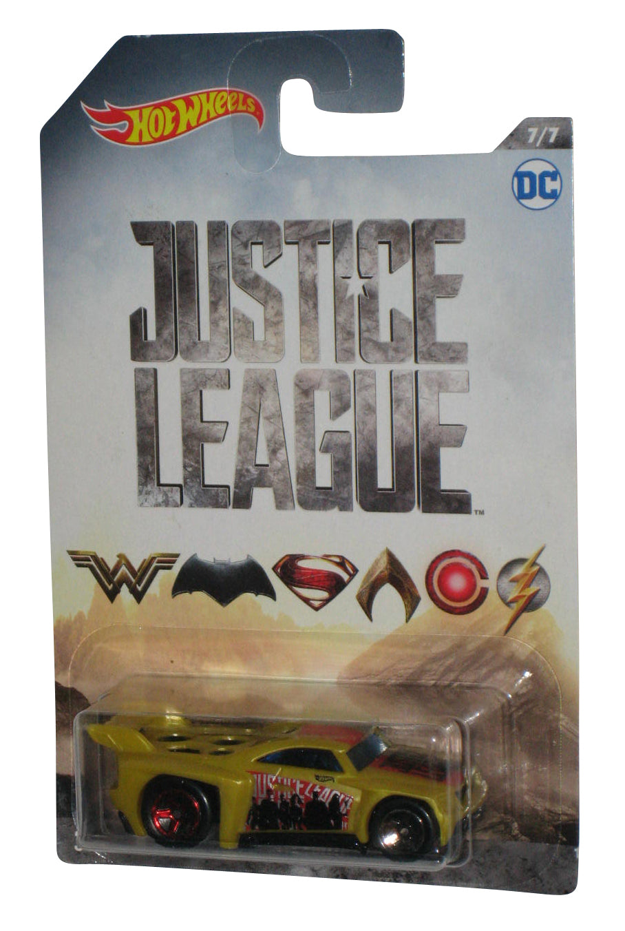 DC Comics Justice League Hot Wheels (2017) Bassline Toy Car 7/7