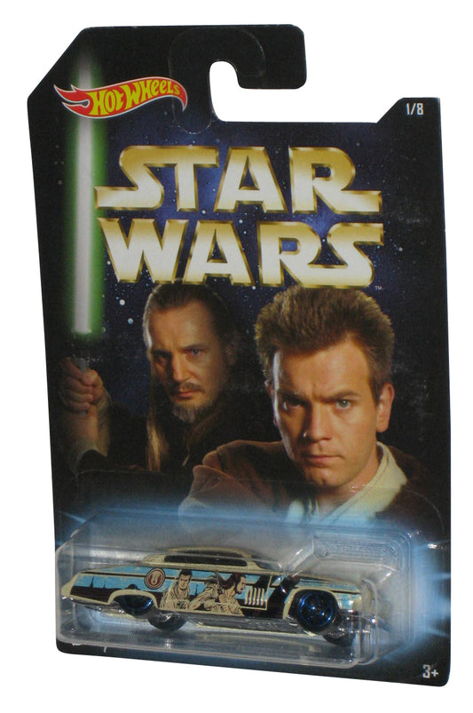 Star Wars Hot Wheels (2017) Fish'd & Chip'd Qui-Gon Jinn & Obi-Wan Kenobi Toy Car 1/8