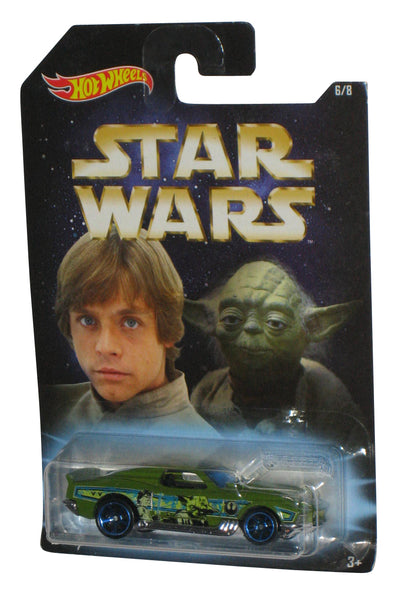 Star Wars Hot Wheels (2017) Yoda & Luke Skywalker Blvd Bruiser Car Toy 6/8