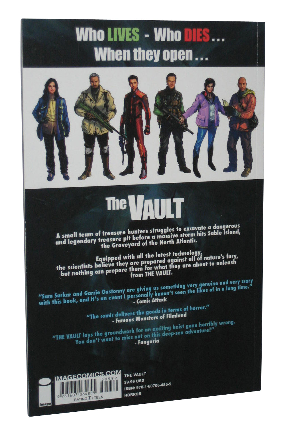 The Vault Image Comics Paperback Book - (Sam Sarkar / Garrie Gastonny)