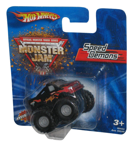 Monster Jam Speed Demons Screamin Demon (2005) Hot Wheels Mini Pull Back Toy Car