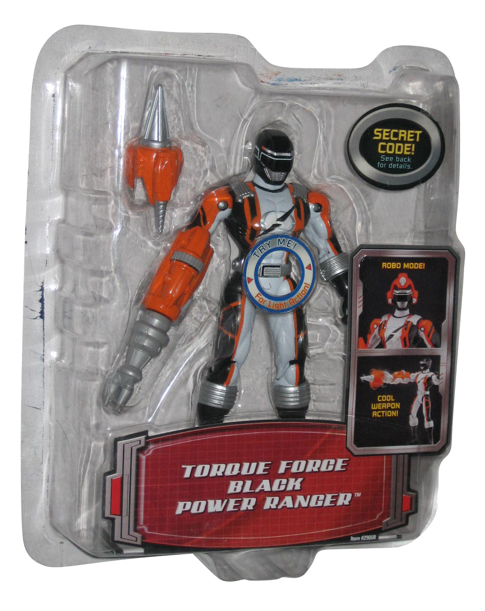 Power Rangers Operation Overdrive Torque Force Black Bandai Figure