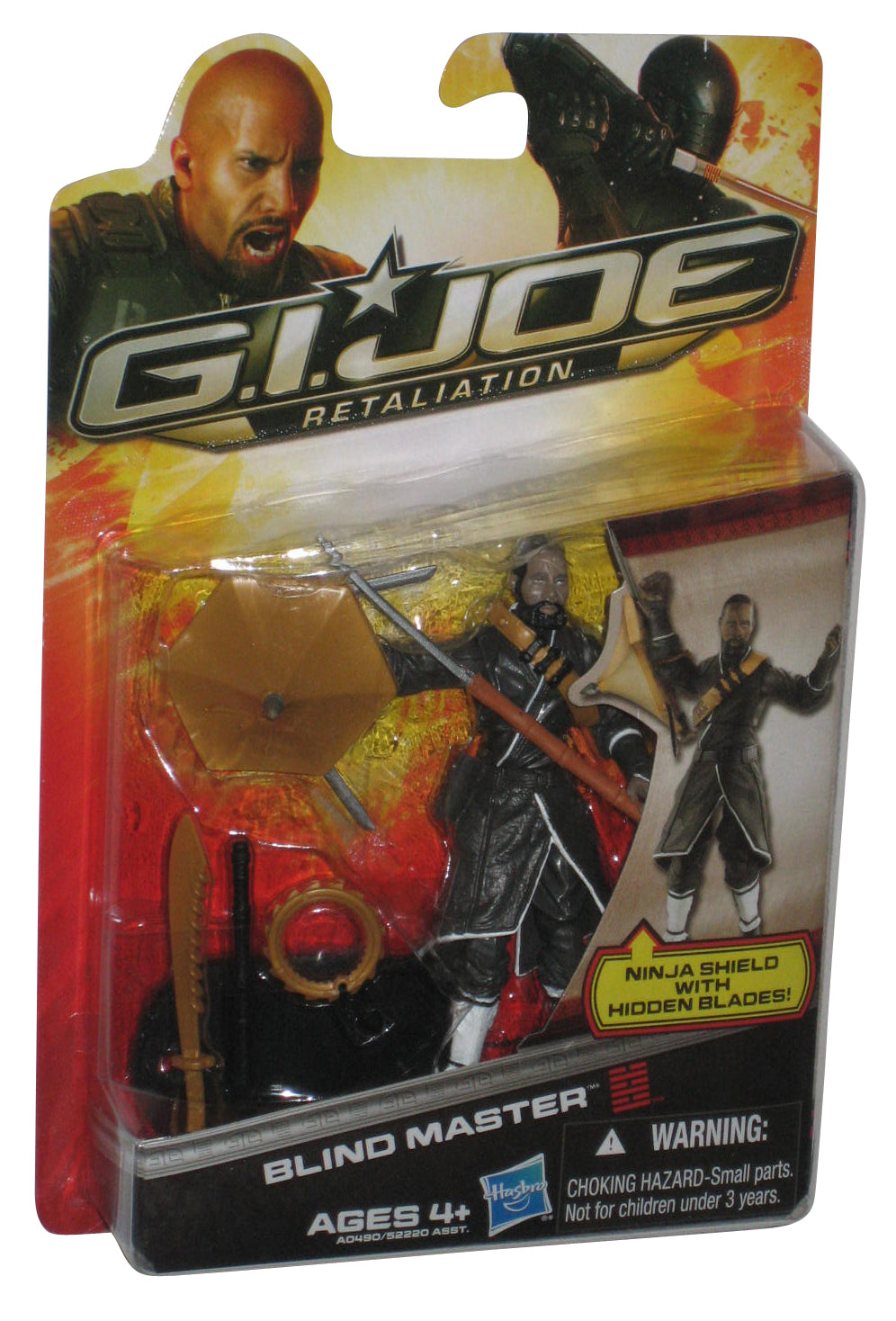 GI Joe Retaliation Blind Master (2011) Hasbro 3.75 Inch Figure 